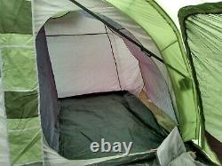 Vango Icarus 500 Deluxe Family Tent with front porch. Up to 5 Person
