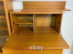 Vintage Beaver & Tapley 33 teak furniture set cabinets shelves drawers -Delivery