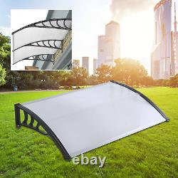 Waterproof Outdoor Awnings 1.2/1.5/2M Door Canopy Awning Front Back Patio Porch