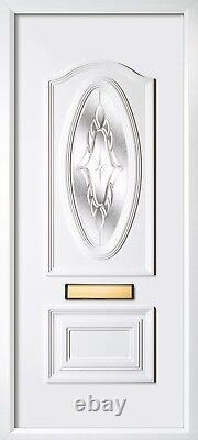 White Upvc Front Doors Any Size Available From 850mm Width Free Delivery