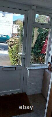 White upvc front door & windows set