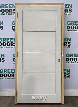 Wooden Front Fire Door Back External Fd30 Rated Resistant Timber Exterior New