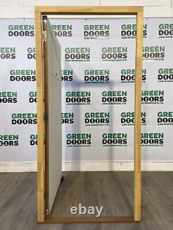 Wooden Front Fire Door Fd30 Rated Resistant Back Timber Exterior External New
