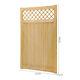 Wooden Garden Gate Pedestrian Entrance with Install Fitting Kit Pathway Farm House