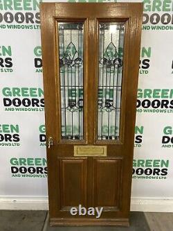 Wooden Hardwood Front Door Engineered Oak Veneer External Exterior Used Bespoke