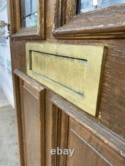 Wooden Hardwood Front Door Engineered Oak Veneer External Exterior Used Bespoke