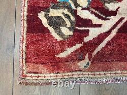 Wool Rug, Handmade Rug, Turkish Rug, Front Door Rug, Small Area Rug, Vintage Rug