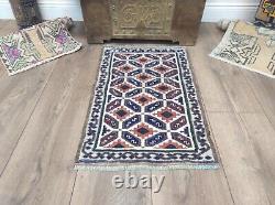 Wool Rug, Small Rug, Turkish Rug, Front Door Rug, Living Room Rug, Handmade, Rug