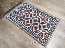 Wool Rug, Small Rug, Turkish Rug, Front Door Rug, Living Room Rug, Handmade, Rug