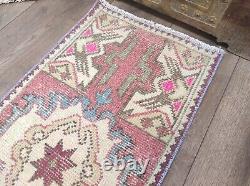 Wool Rug, Turkish Rug, Handmade Rug, Kitchen Rug, Front Door Rug, Vintage Rug