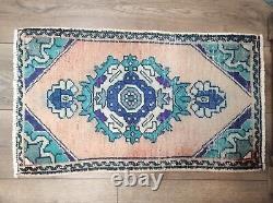 Wool Rug, Turkish Rug, Handmade Rug, Vintage Rug, Front Door Rug, Small Ares Rug