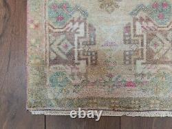 Wool Rug, Turkish Rug, Vintage Rug, Front Door Rug, Entryway Rug, Small Rug