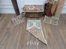 Wool Rug, Turkish Rug, Vintage Rug, Front Door Rug, Entryway Rug, Small Rug