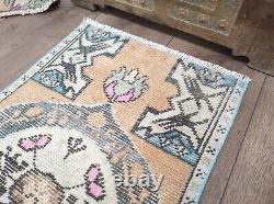 Wool Rug, Turkish Rug, Vintage Rug, Front Door Rug, Living Room Rug, Small Rug