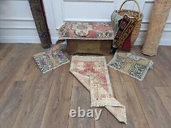 Wool Rug, Turkish Rug, Vintage Rug, Handmade Rug, Front Door Rug, Small Area Rug